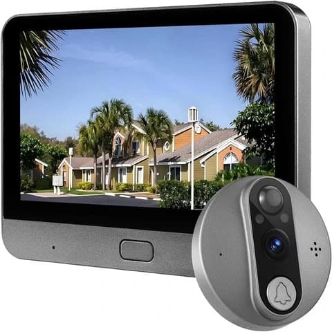 PD8 4.3" LCD Door Viewer Camera