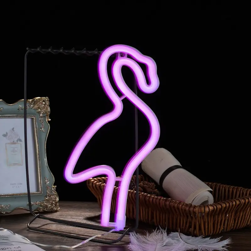 LED Neon Table Lamp